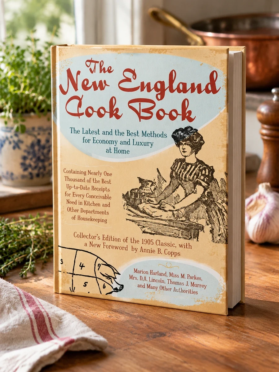 The New England Cook Book: The Latest and the Best Methods for Economy and Luxury at Home (Collector's) (Collector's)