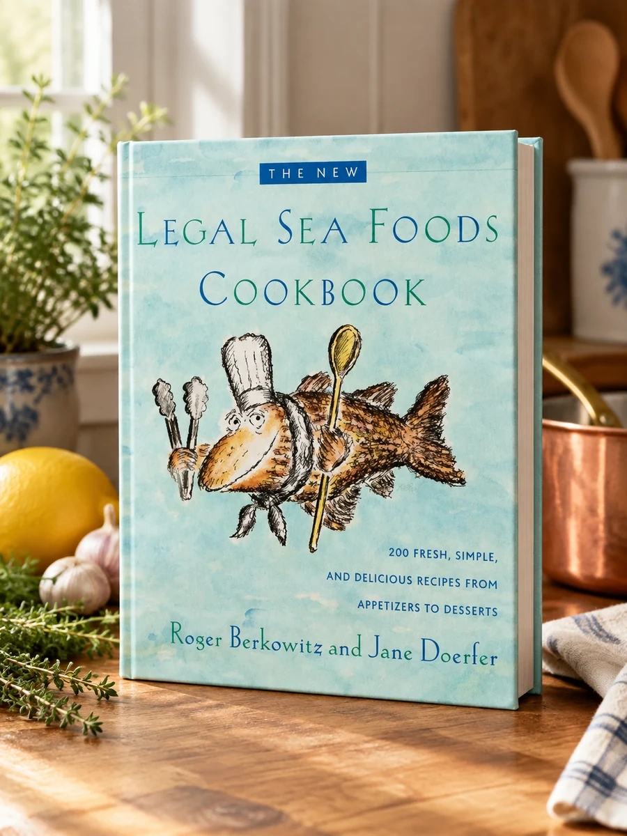 The New Legal Sea Foods Cookbook: 200 Fresh, Simple, and Delicious Recipes from Appetizers to Desserts