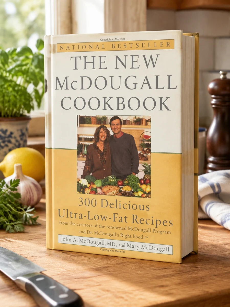 The New McDougall Cookbook: 300 Delicious Low-Fat, Plant-Based Recipes