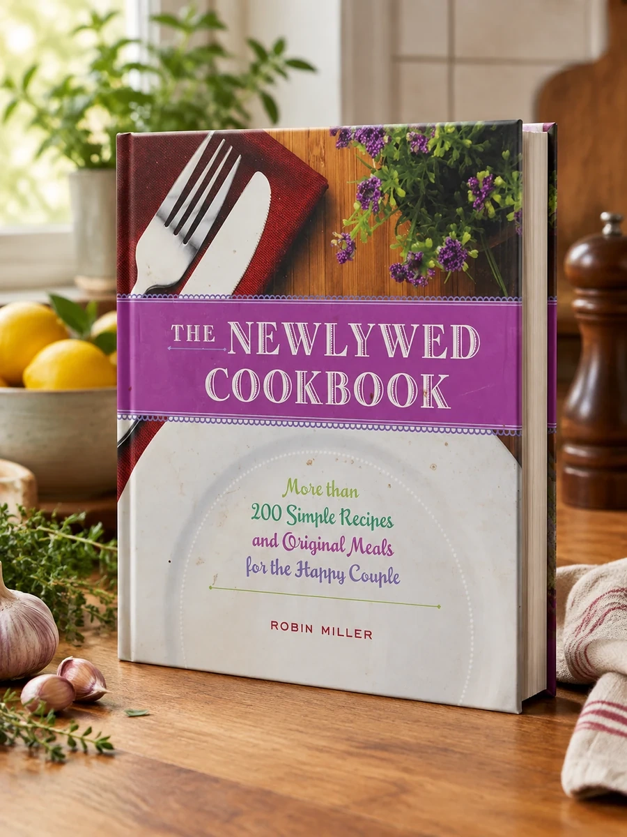 Cover of The Newlywed Cookbook: More Than 200 Simple Recipes and Original Meals for the Happy Couple (Revised)