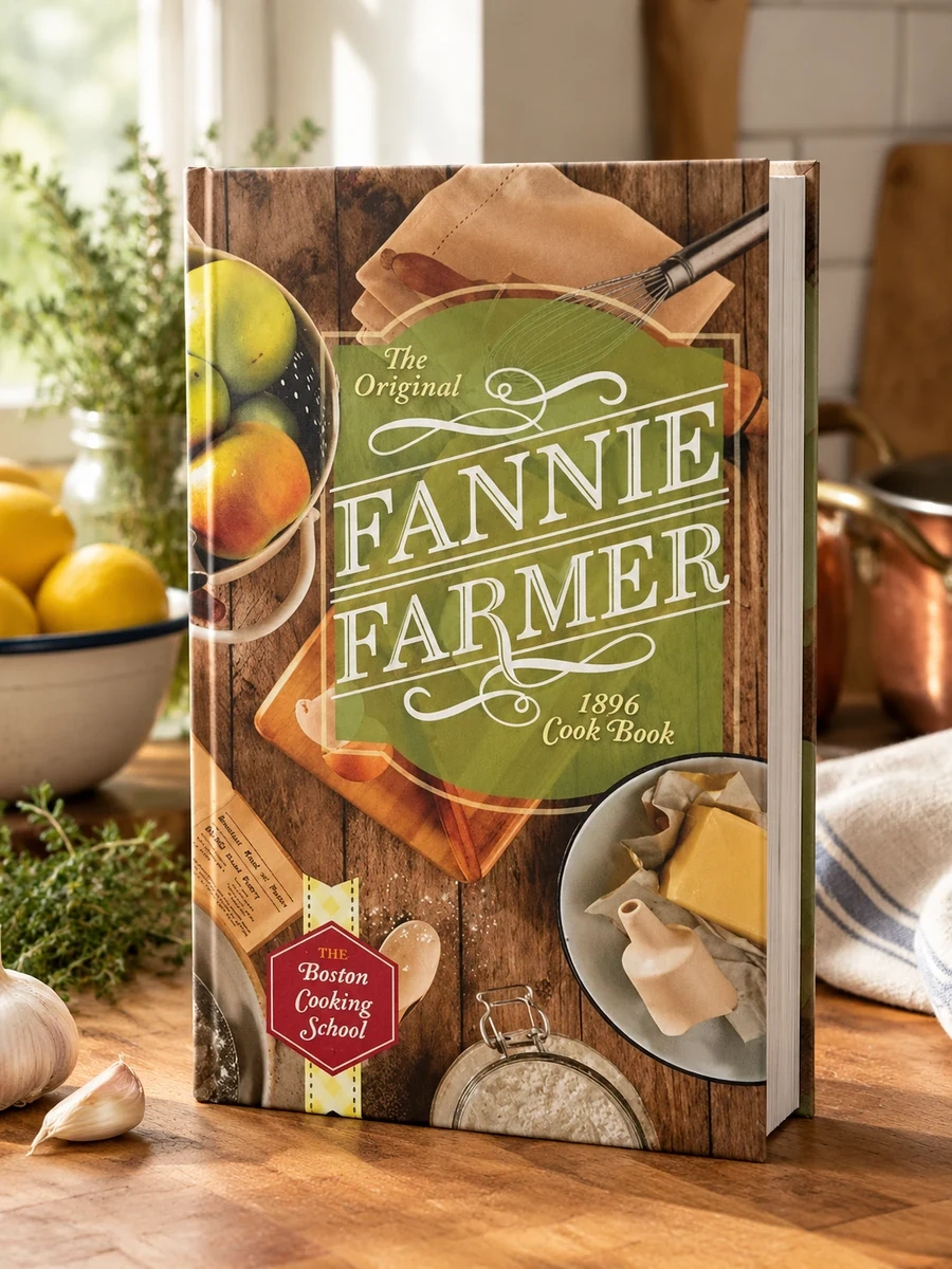 The Original Fannie Farmer 1896 Cookbook: The Boston Cooking School (Reprint)