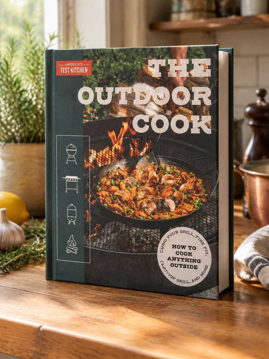 The Outdoor Cook: How to Cook Anything Outside Using Your Grill, Fire Pit, Flat-Top Grill, and More