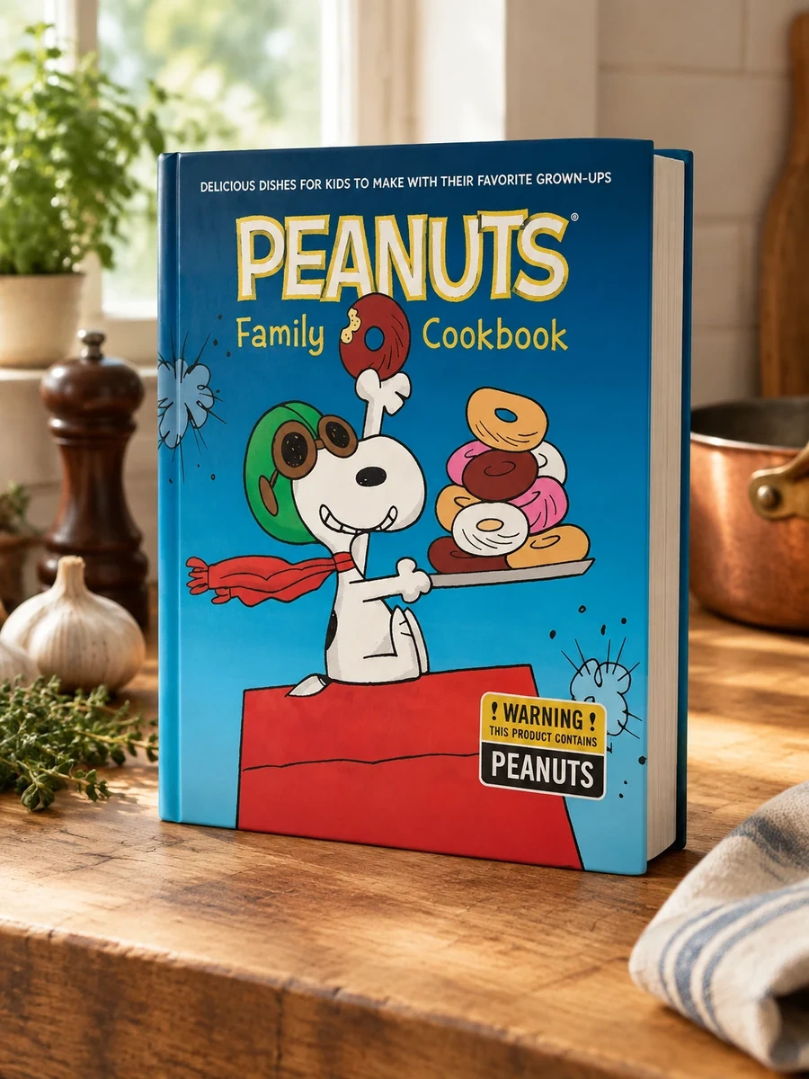 The Peanuts Family Cookbook: Delicious Dishes for Kids to Make with Their Favorite Grown-Ups