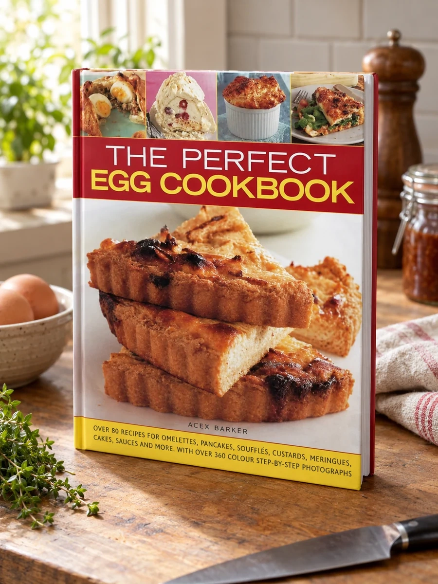 Cover of The Perfect Egg Cookbook: Over 90 Recipes for Omelettes, Pancakes, Souffles, Custards, Meringues, Cakes, Soups and More, with Over 350 Step-By-Step Photog