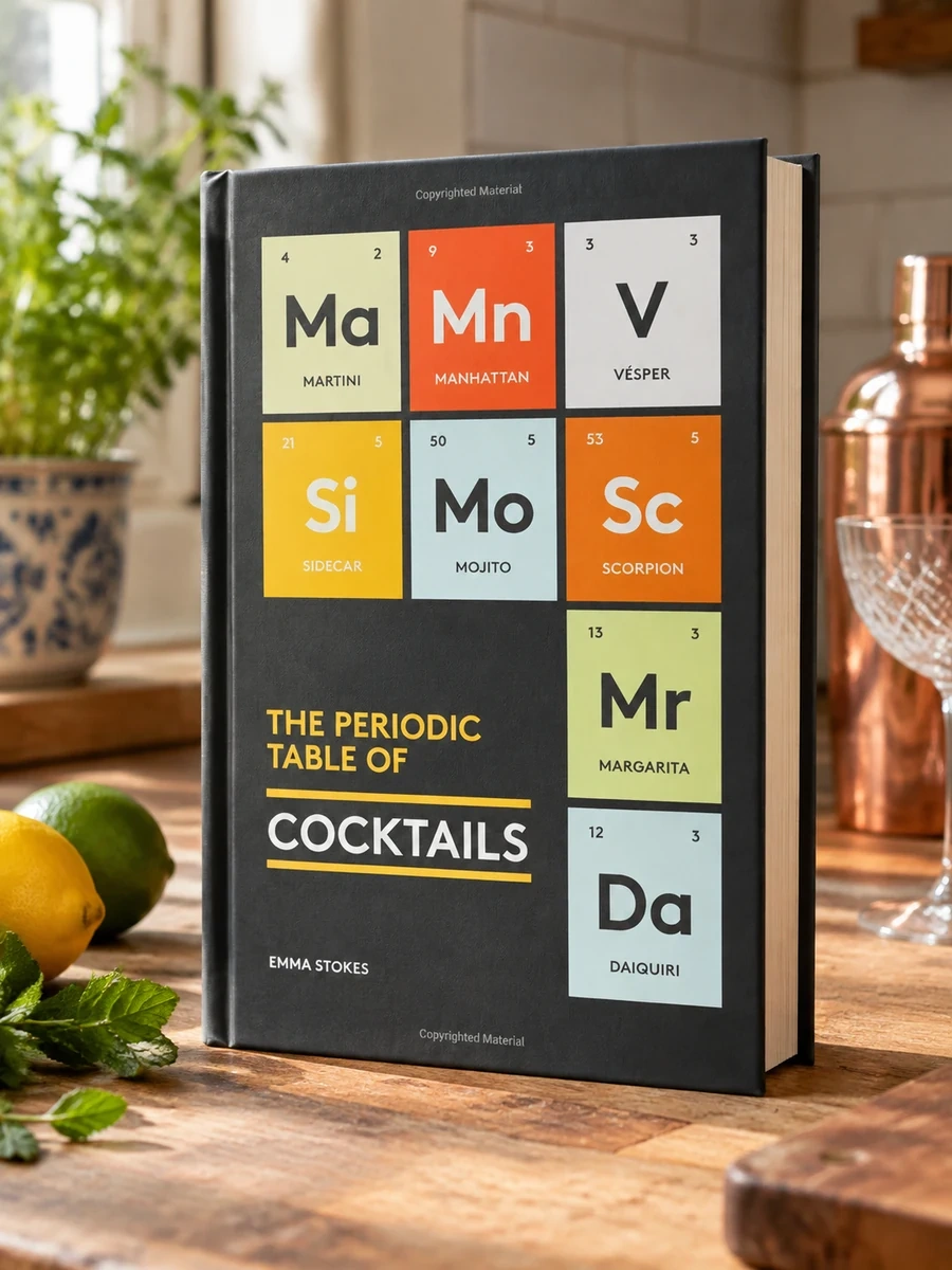 The Periodic Table of Cocktails
