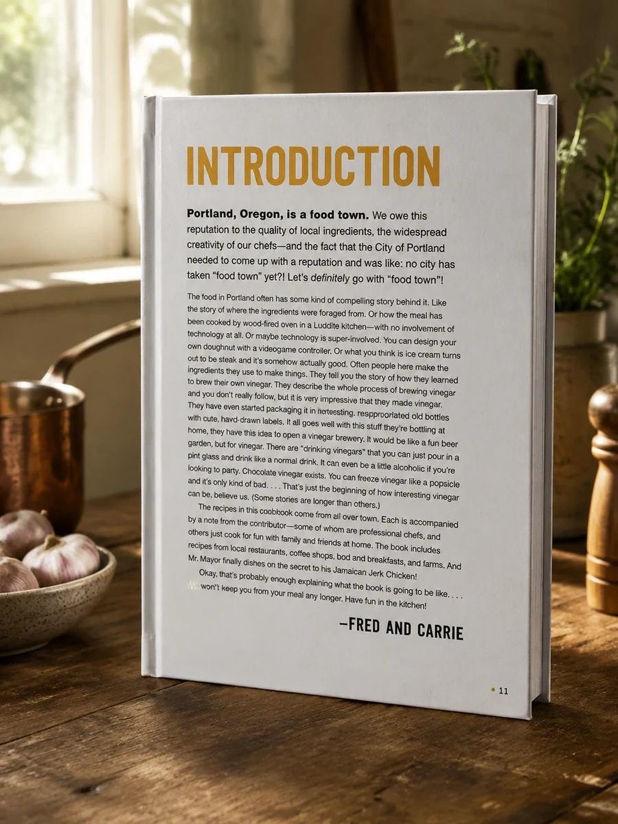 The Portlandia Cookbook: Cook Like a Local