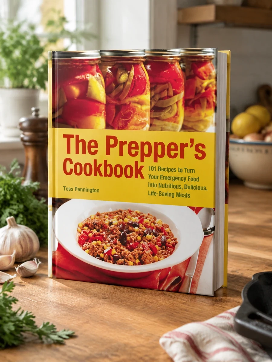 Cover of The Prepper's Cookbook: 300 Recipes to Turn Your Emergency Food Into Nutritious, Delicious, Life-Saving Meals