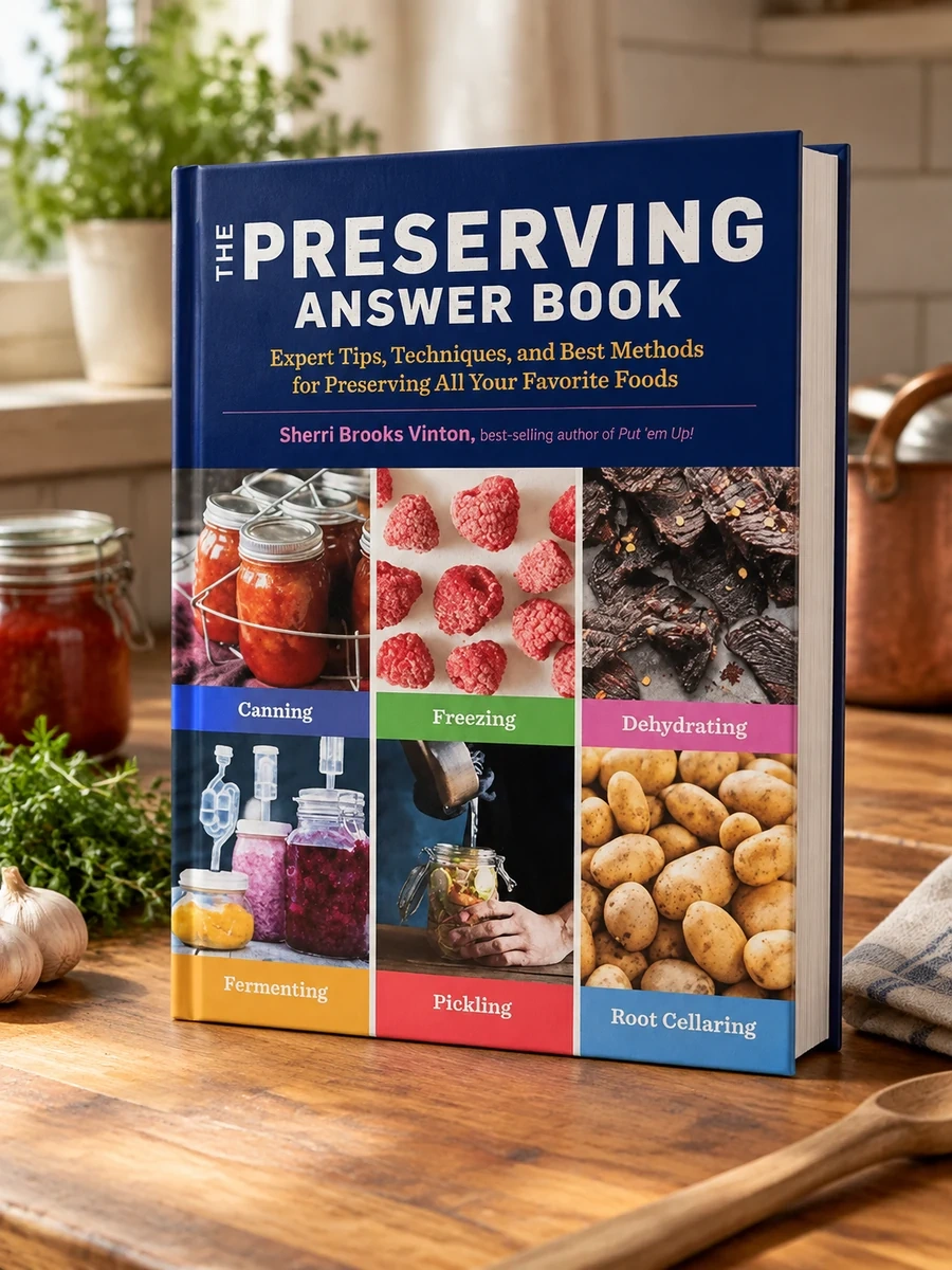 The Preserving Answer Book: Expert Tips, Techniques, and Best Methods for Preserving All Your Favorite Foods