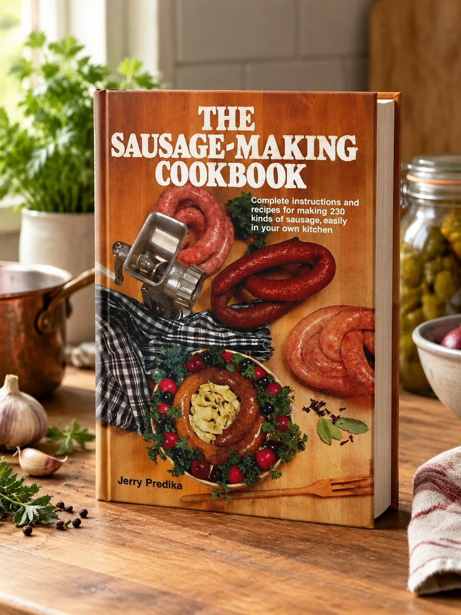 The Sausage-Making Cookbook: Complete Instructions and Recipes for Making 230 Kinds of Sausage Easily in Your Own Kitchen