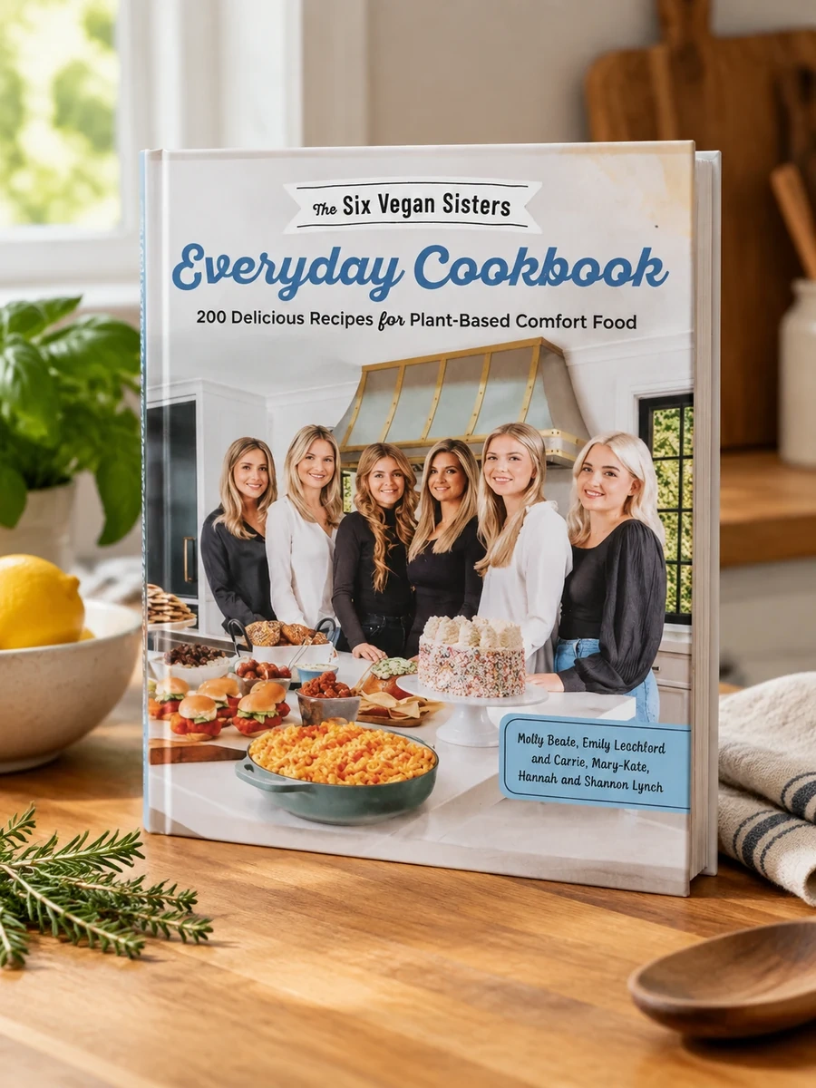 The Six Vegan Sisters Everyday Cookbook: 200 Delicious Recipes for Plant-Based Comfort Food
