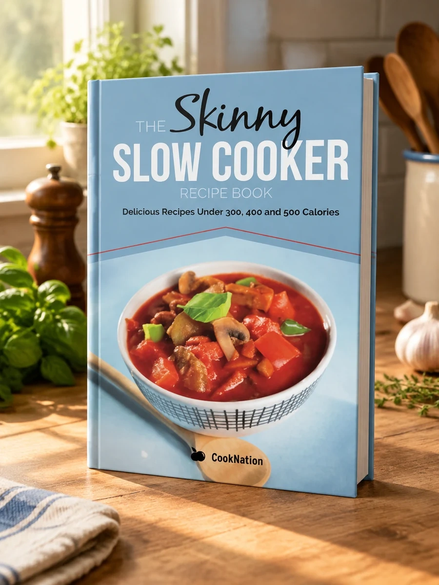 The Skinny Slow Cooker Recipe Book: Delicious Recipes Under 300, 400 and 500 Calories