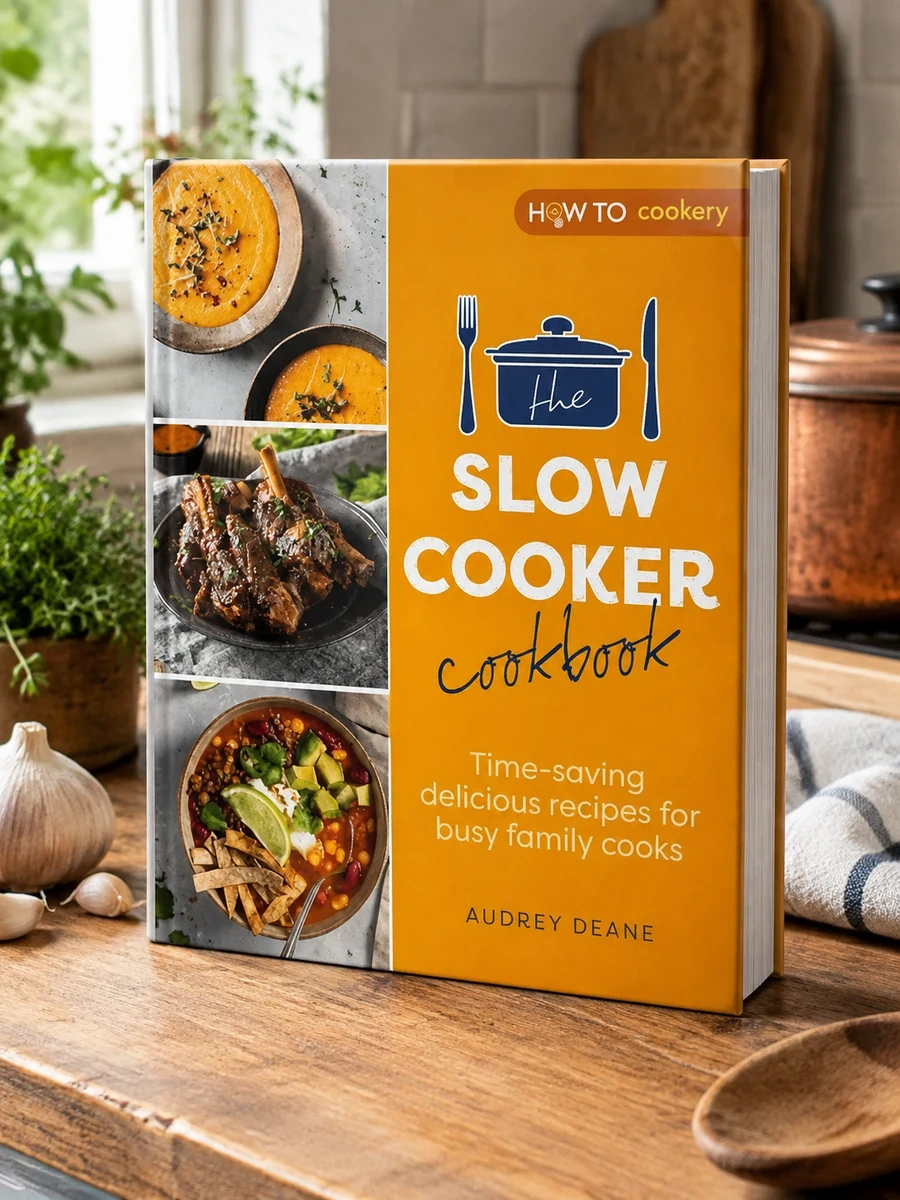 The Slow Cooker Cookbook: Time-Saving Delicious Recipes for Busy Family Cooks