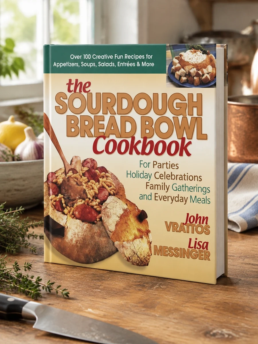 The Sourdough Bread Bowl Cookbook: For Parties, Holiday Celebrations, Family Gatherings, and Everyday Meals