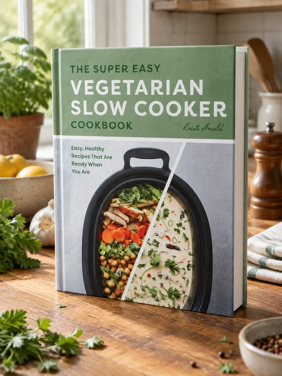 The Super Easy Vegetarian Slow Cooker Cookbook: Easy, Healthy Recipes That Are Ready When You Are