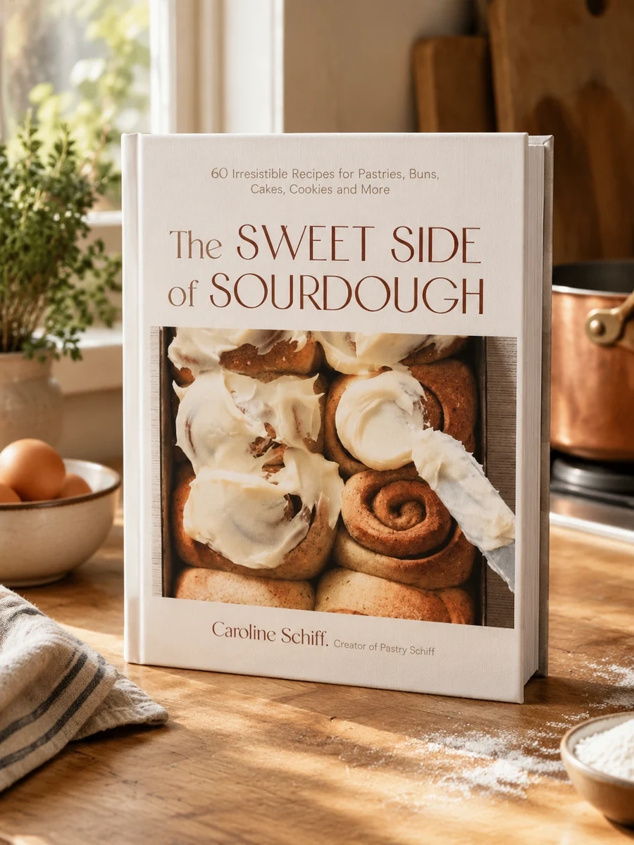 The Sweet Side of Sourdough: 50 Irresistible Recipes for Pastries, Buns, Cakes, Cookies and More