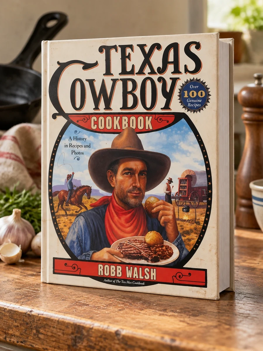 The Texas Cowboy Cookbook: A History in Recipes and Photos