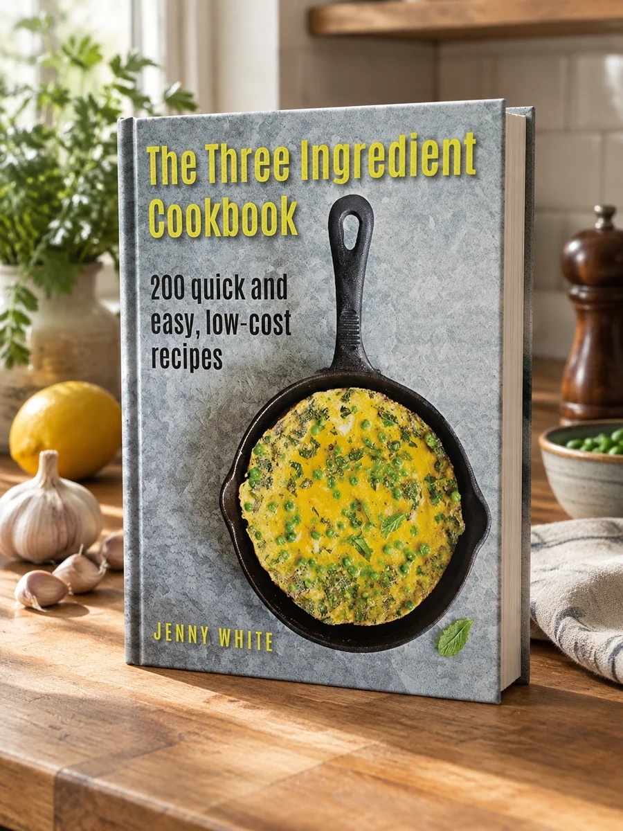 The Three Ingredient Cookbook: 200 Quick and Easy, Low-Cost Recipes