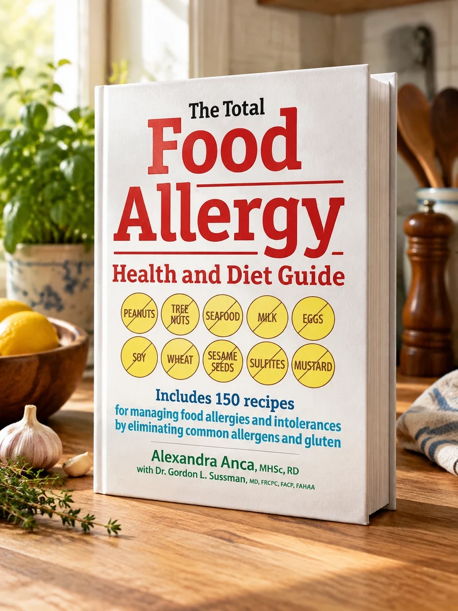 The Total Food Allergy Health and Diet Guide: Includes 150 Recipes for Managing Food Allergies and Intolerances by Eliminating Common Allergens and Gluten