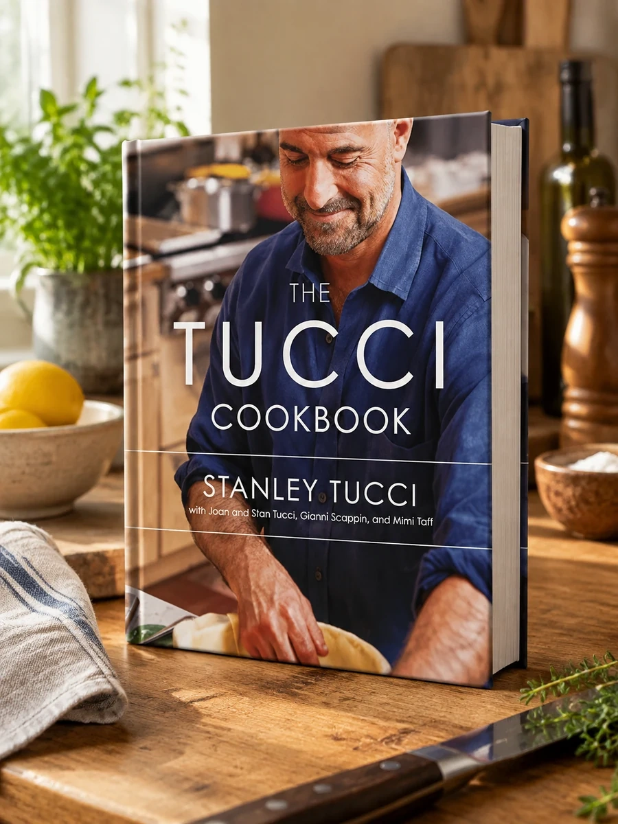 Cover of The Tucci Cookbook (UK)