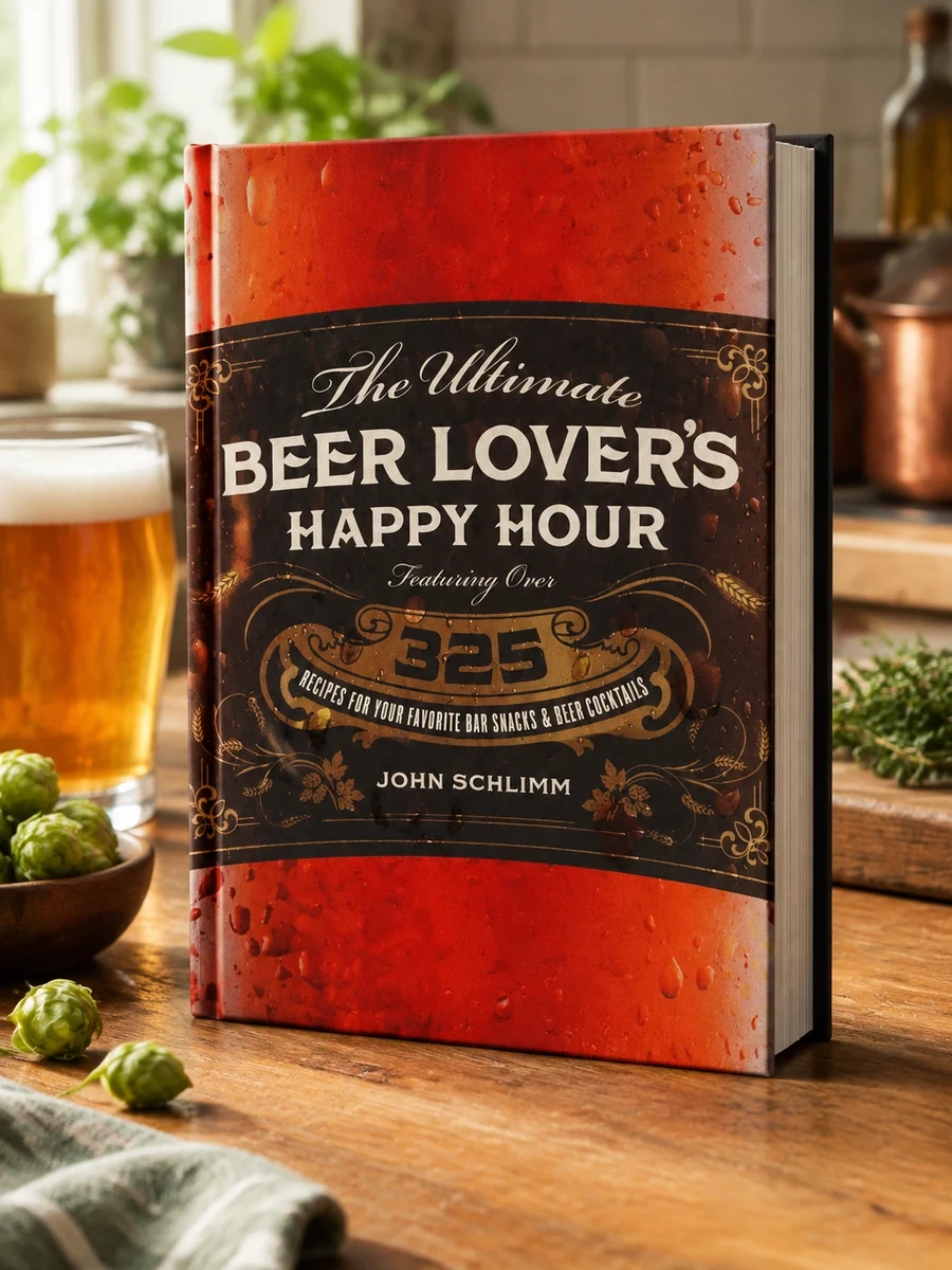 The Ultimate Beer Lover's Happy Hour: Over 325 Recipes for Your Favorite Bar Snacks and Beer Cocktails