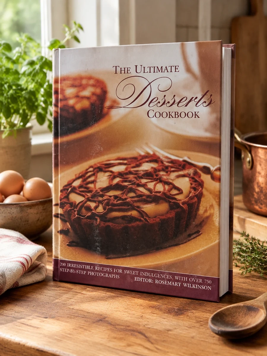 The Ultimate Desserts Cookbook: Mouthwatering Recipes for 200 Delectable Desserts, Shown in More Than 750 Glorious Photographs
