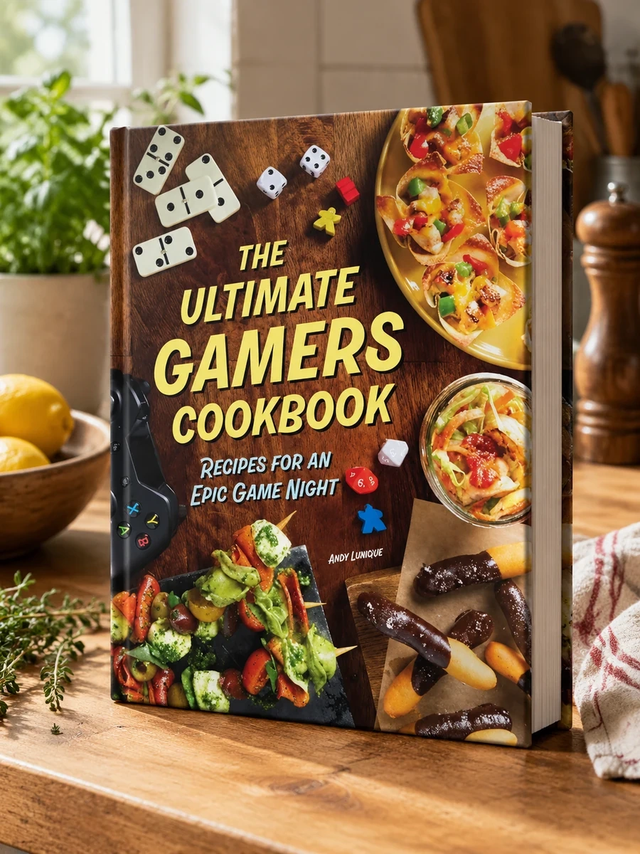 The Ultimate Gamers Cookbook: Recipes for an Epic Game Night