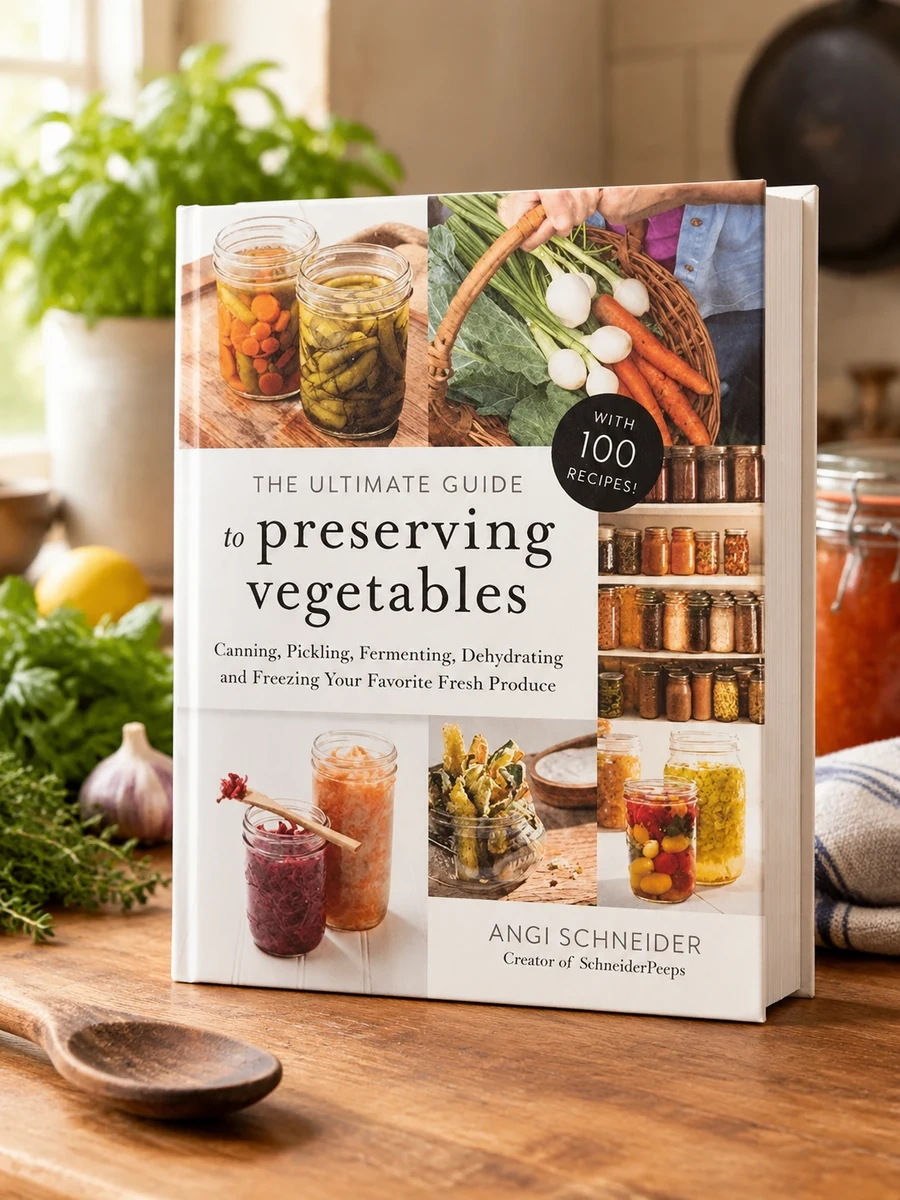 The Ultimate Guide to Preserving Vegetables: Canning, Pickling, Fermenting, Dehydrating and Freezing Your Favorite Fresh Produce