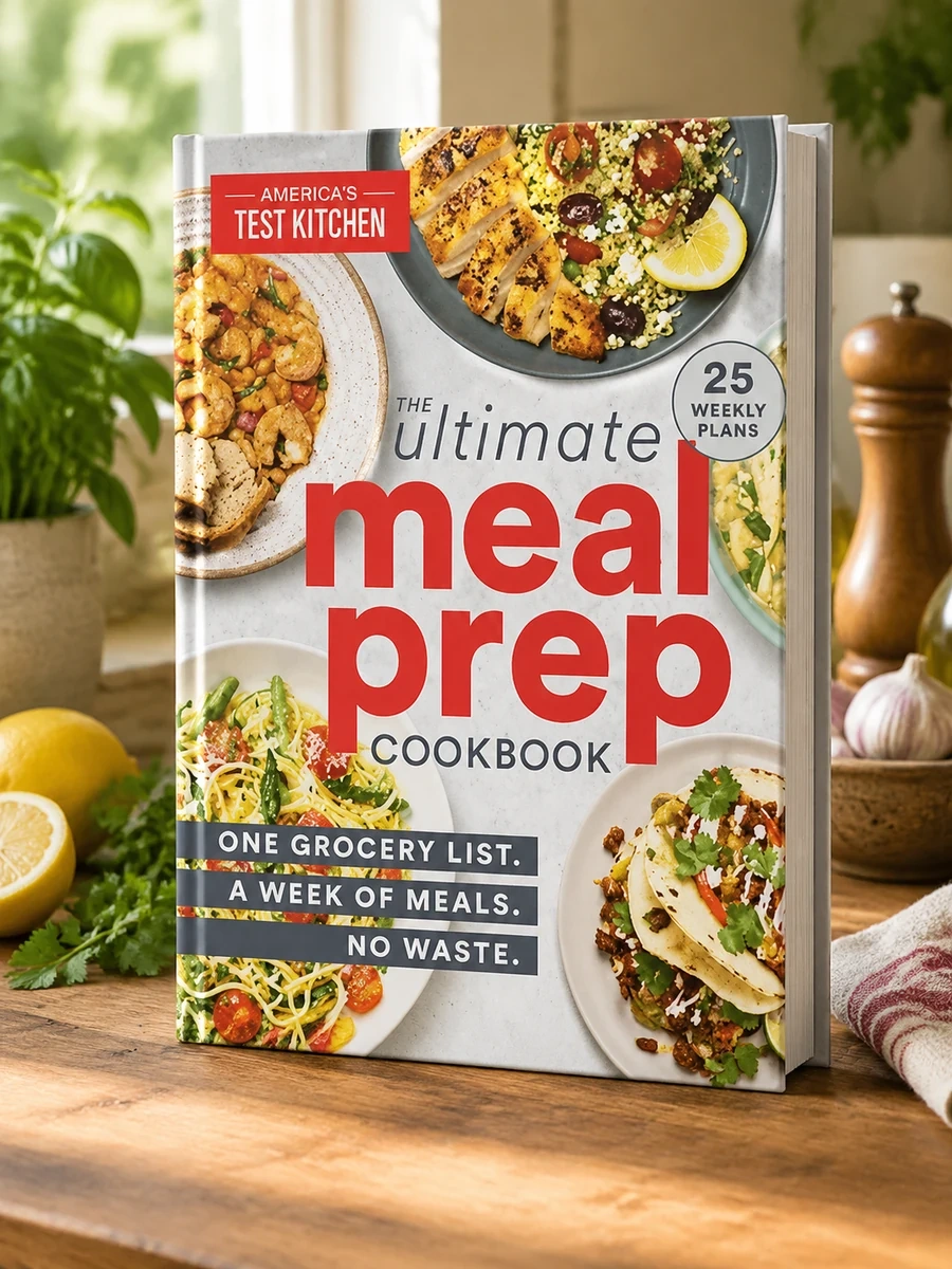 The Ultimate Meal-Prep Cookbook: One Grocery List. a Week of Meals. No Waste.