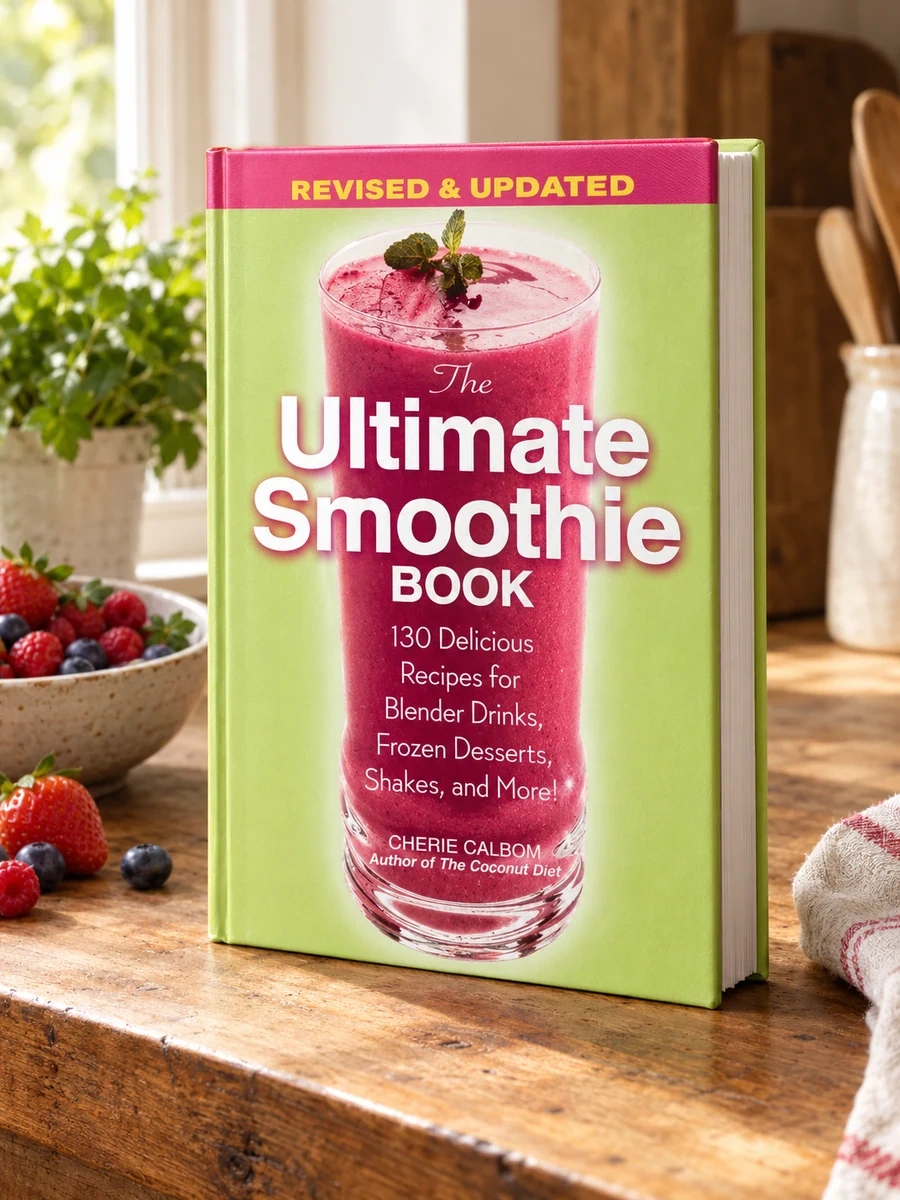 The Ultimate Smoothie Book: 130 Delicious Recipes for Blender Drinks, Frozen Desserts, Shakes, and More! (Revised & Updated)