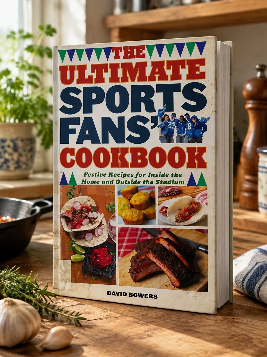 The Ultimate Sports Fans' Cookbook: Festive Recipes for Inside the Home and Outside the Stadium