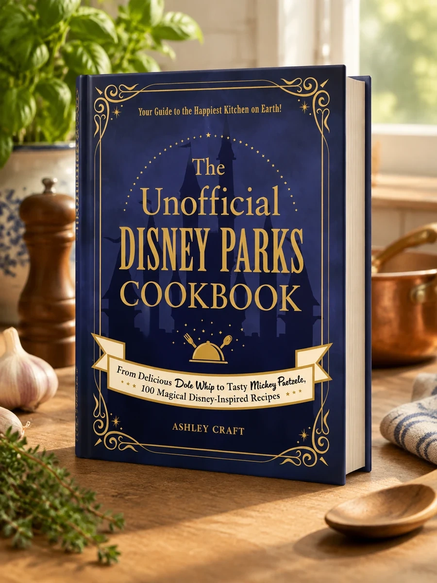 The Unofficial Disney Parks Cookbook: From Delicious Dole Whip to Tasty Mickey Pretzels, 100 Magical Disney-Inspired Recipes