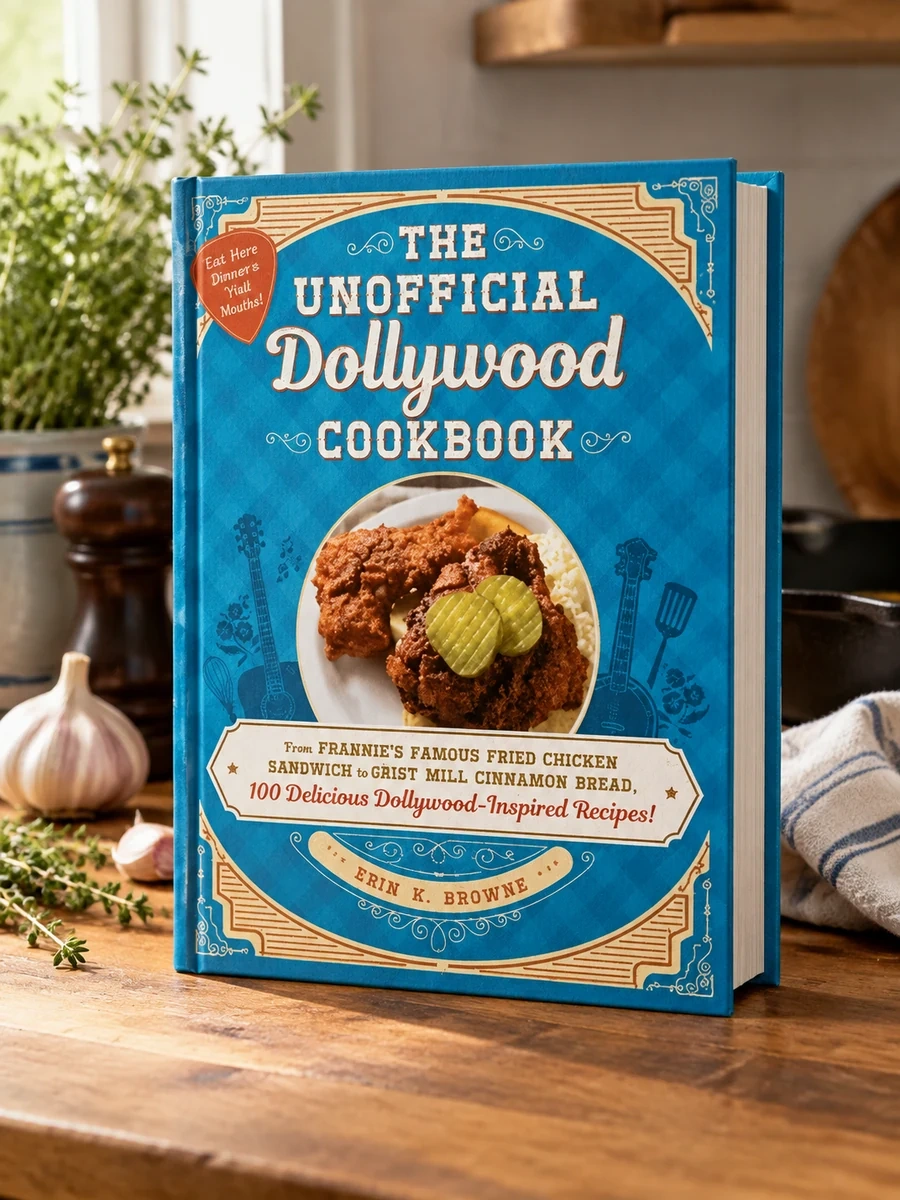 The Unofficial Dollywood Cookbook: From Frannie's Famous Fried Chicken Sandwiches to Grist Mill Cinnamon Bread, 100 Delicious Dollywood-Inspired Recipes!