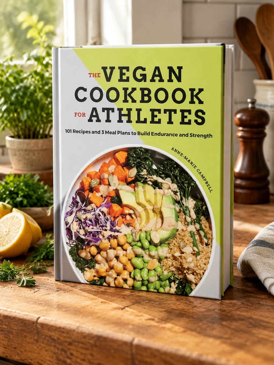 The Vegan Cookbook for Athletes: 101 Recipes and 3 Meal Plans to Build Endurance and Strength