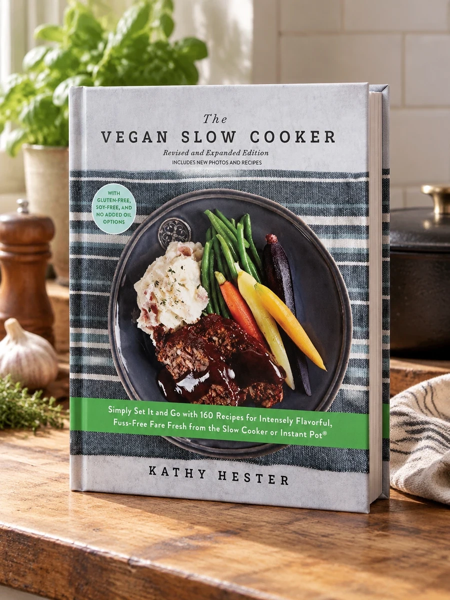 The Vegan Slow Cooker, Revised and Expanded: Simply Set It and Go with 160 Recipes for Intensely Flavorful, Fuss-Free Fare Fresh from the Slow Cooker or I