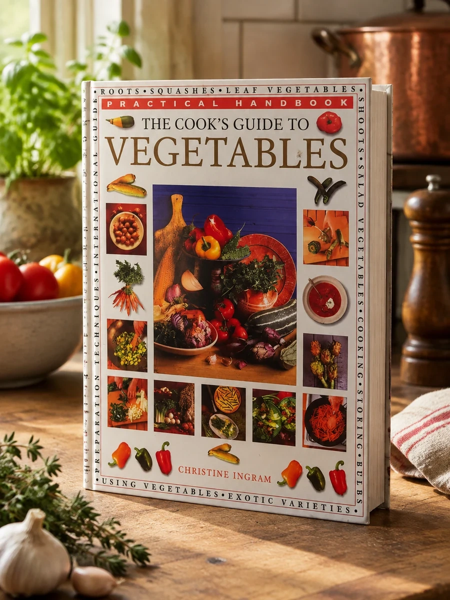The Vegetable Bible: A Practical Cook's Encyclopedia; A Visual Guide to Vegetables and How to Use Them, with 100 Delicious Recipes for Soups, Salads and M