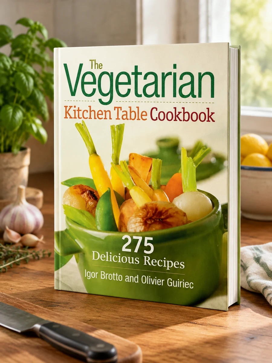 The Vegetarian Kitchen Table Cookbook: 275 Delicious Recipes