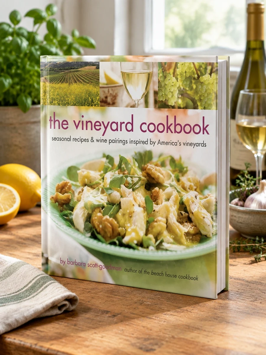 The Vineyard Cookbook: Seasonal Recipes & Wine Pairings Inspired by America's Vineyards