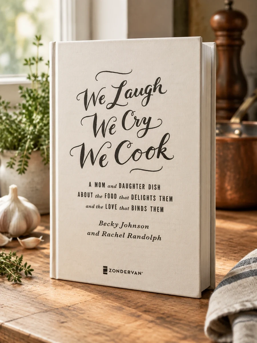 The We Laugh, We Cry, We Cook: A Mom and Daughter Dish about the Food That Delights Them and the Love That Binds Them
