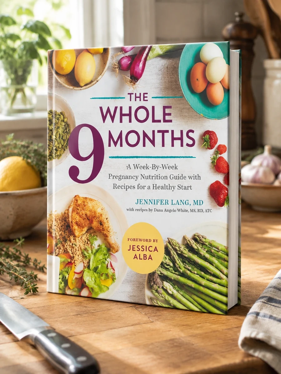 Cover of The Whole 9 Months: A Week-By-Week Pregnancy Nutrition Guide with Recipes for a Healthy Start