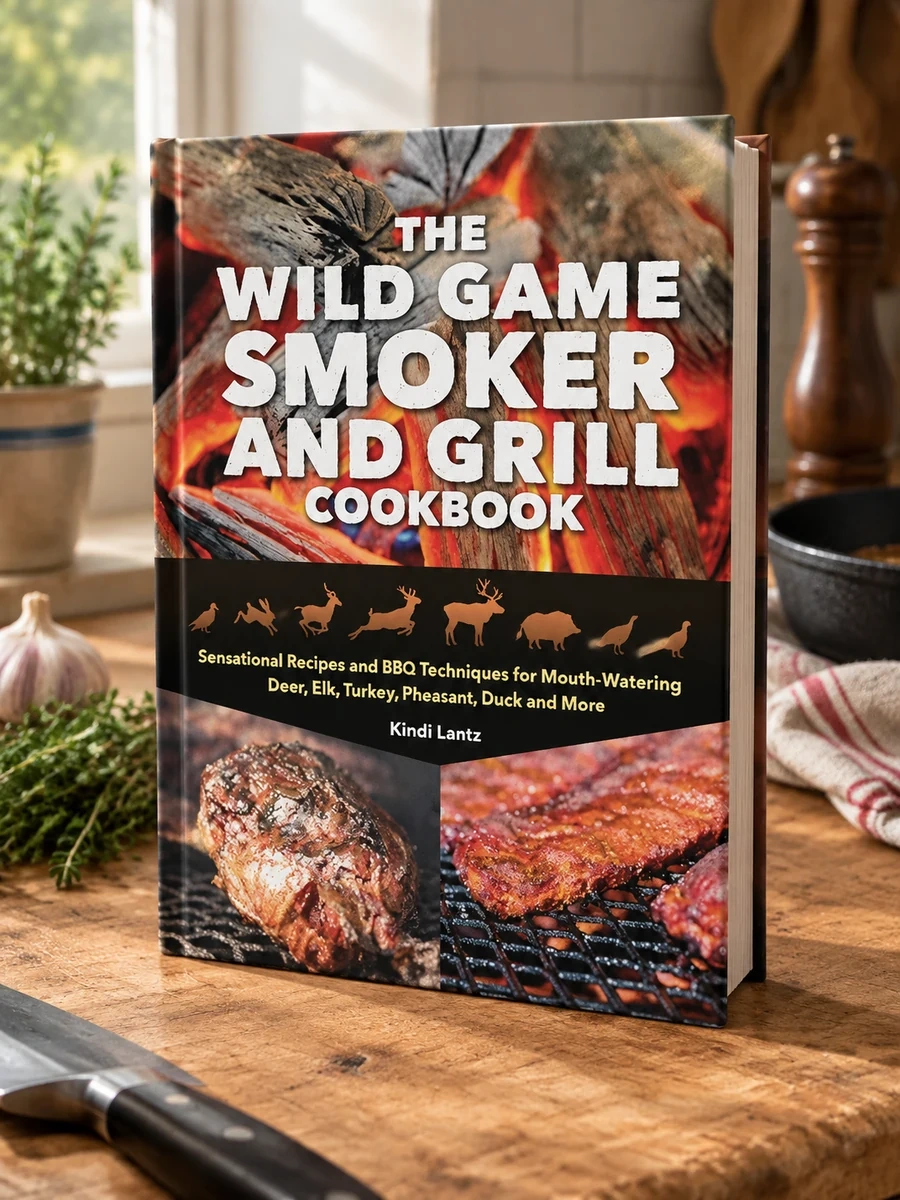 The Wild Game Smoker and Grill Cookbook: Sensational Recipes and BBQ Techniques for Mouth-Watering Deer, Elk, Turkey, Pheasant, Duck and More