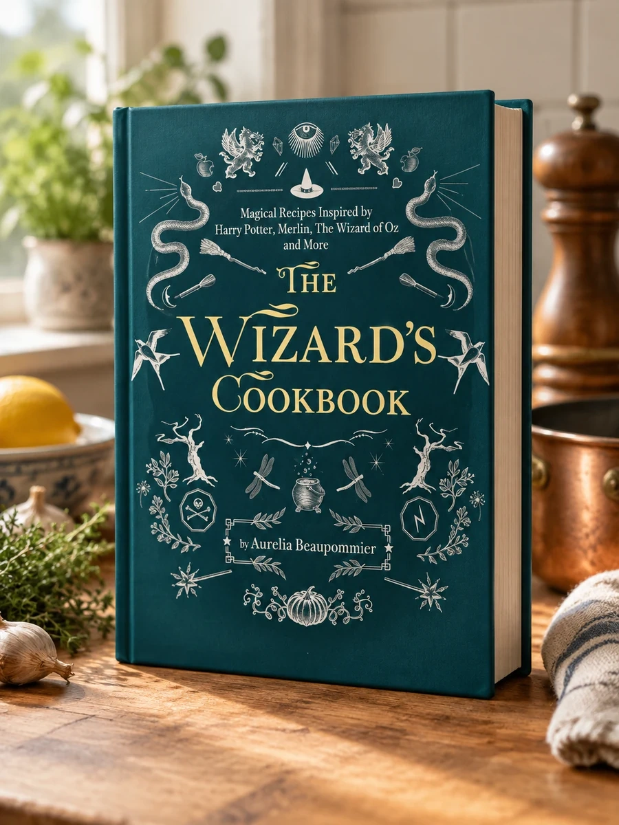 The Wizard's Cookbook: Magical Recipes Inspired by Harry Potter, Merlin, the Wizard of Oz, and More