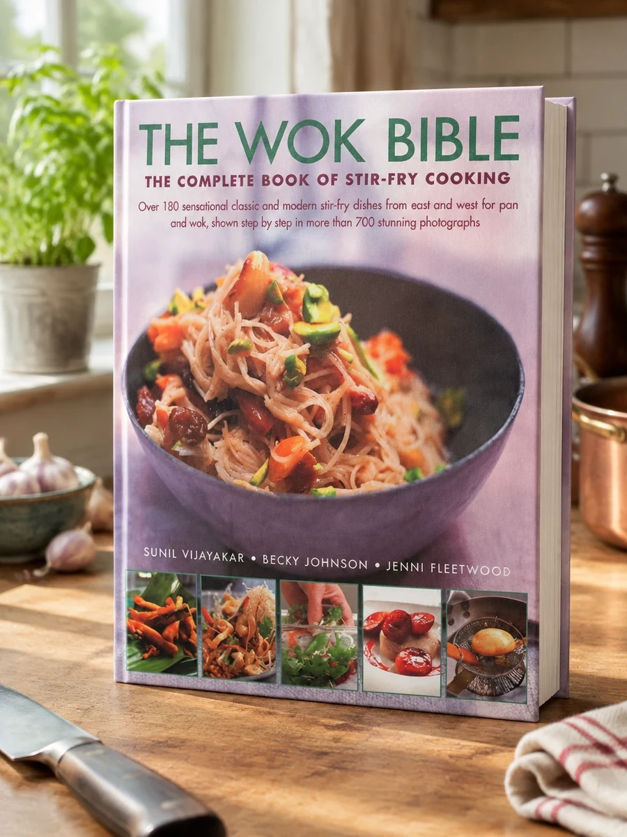 The Wok Bible: The Complete Book of Stir-Fry Cooking: Over 180 Sensational Classic and Modern Stir-Fry Dishes from East and West for Pan and Wok, Shown St