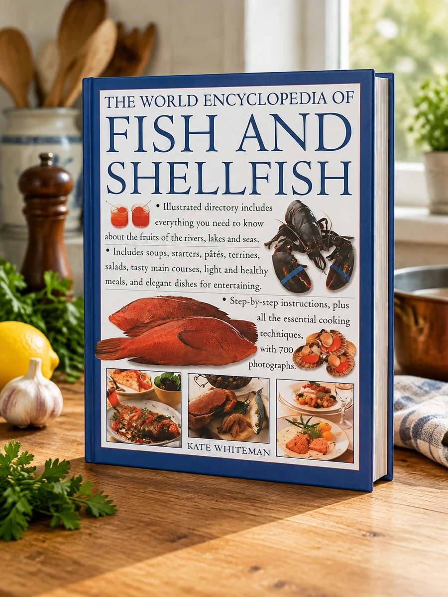 The World Encyclopedia of Fish & Shellfish: Illustrated Directory Contains Everything You Need to Know about the Fruits of the Rivers, Lakes and Seas; Inc