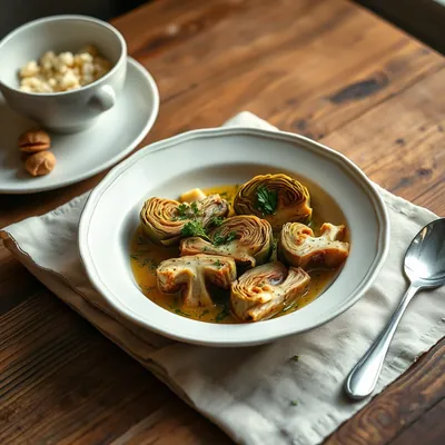 A French Mode Of Cooking Artichokes