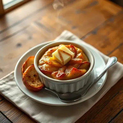 A Very Simple Apple Charlotte