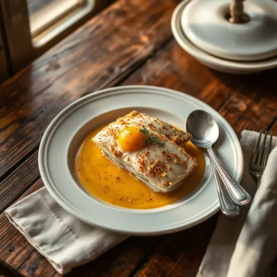 Baked Fillets Of Turbot
