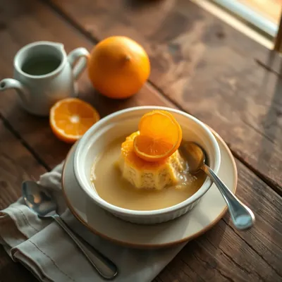 Baked Orange Pudding