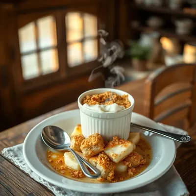 Boiled Bread Pudding