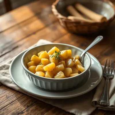 Boiled Parsnips
