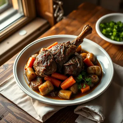 Braised Leg Of Mutton